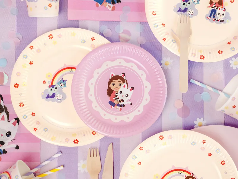 6 Pratos 18cm Gabby's Dollhouse