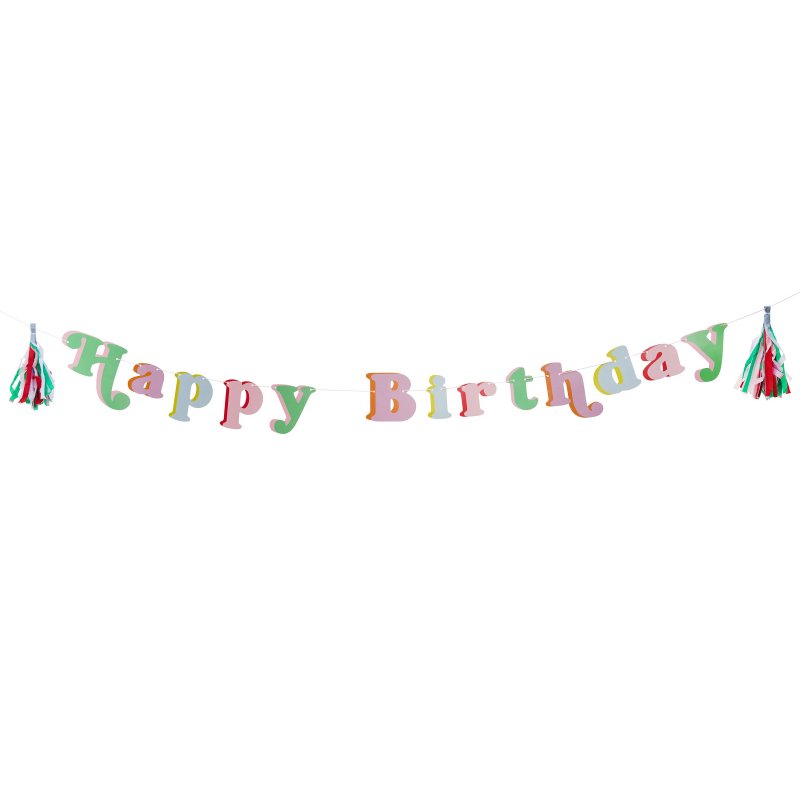 Grinalda Happy Birthday 2m Bright Banquet