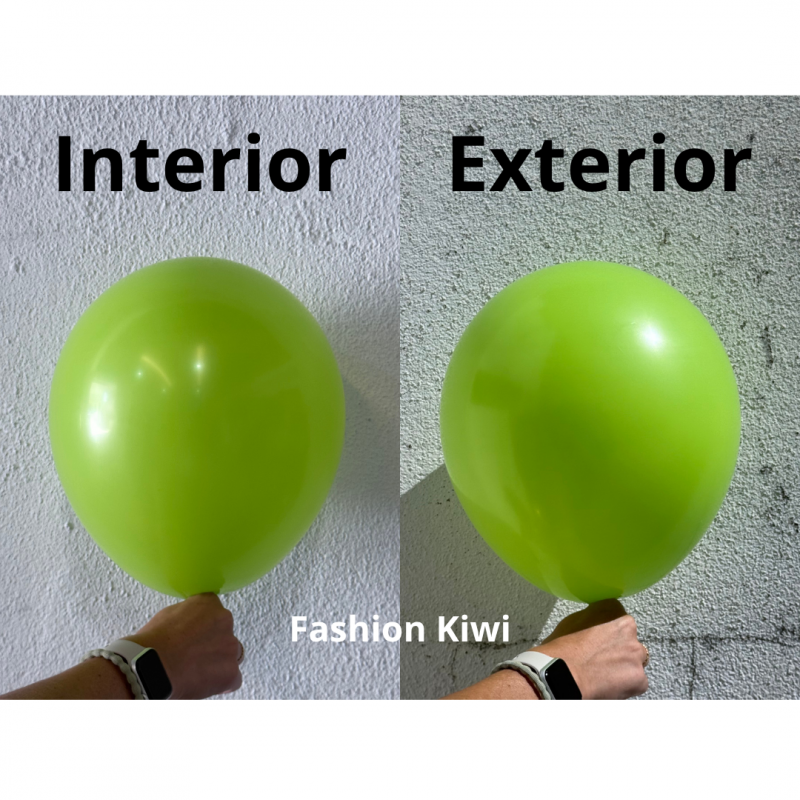 50 Balões latex 11'' (28cm) Fashion Kiwi