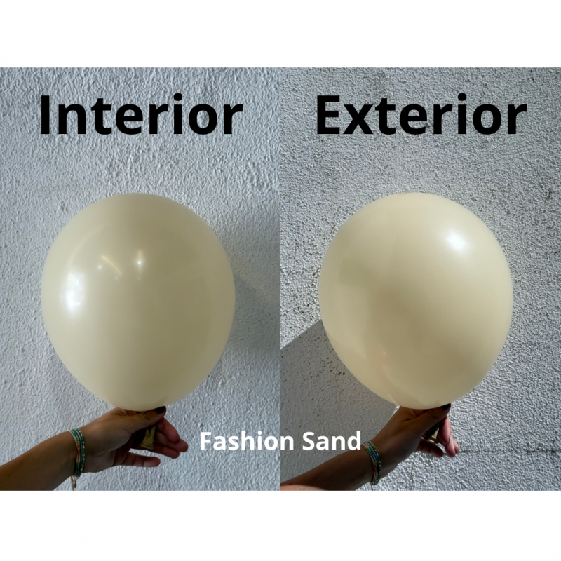 4 Balões latex 24'' (61cm) Fashion Sand