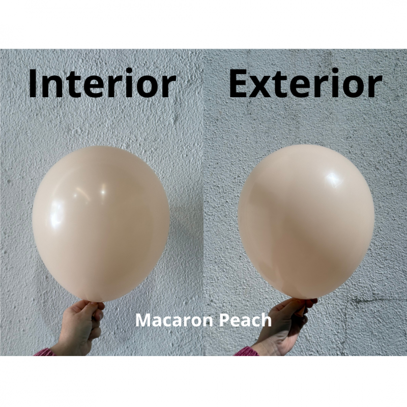 100 Balões latex Modelar 260 Macaron Peach