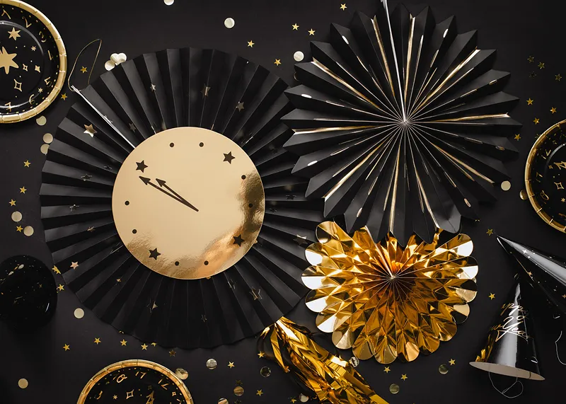 3 Rosetas Decorativas Mix Ano Novo