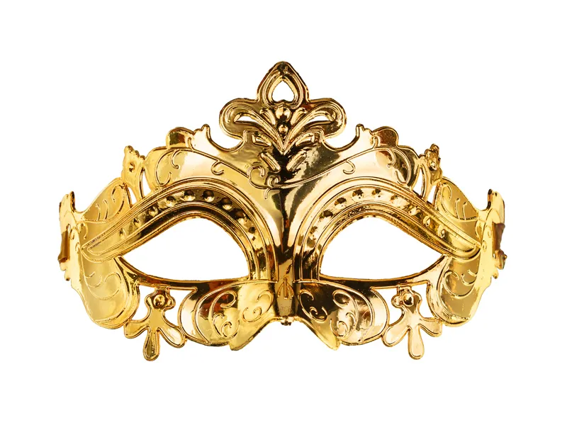 Máscara Ornamentos Dourada