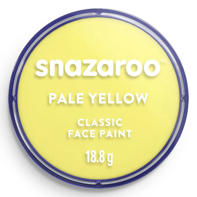 Tinta Facial Snazaroo 18ml - Amarelo Claro