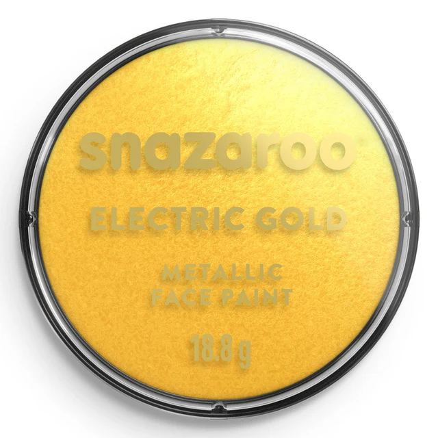 Tinta Facial Snazaroo 18ml - Dourado Metálico