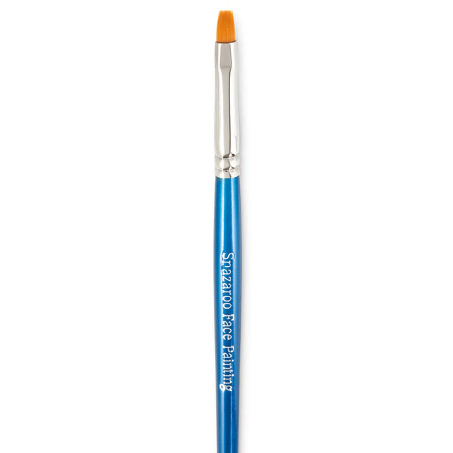Pincel Profissional Pintura Facial - Fino e Plano - Snazaroo