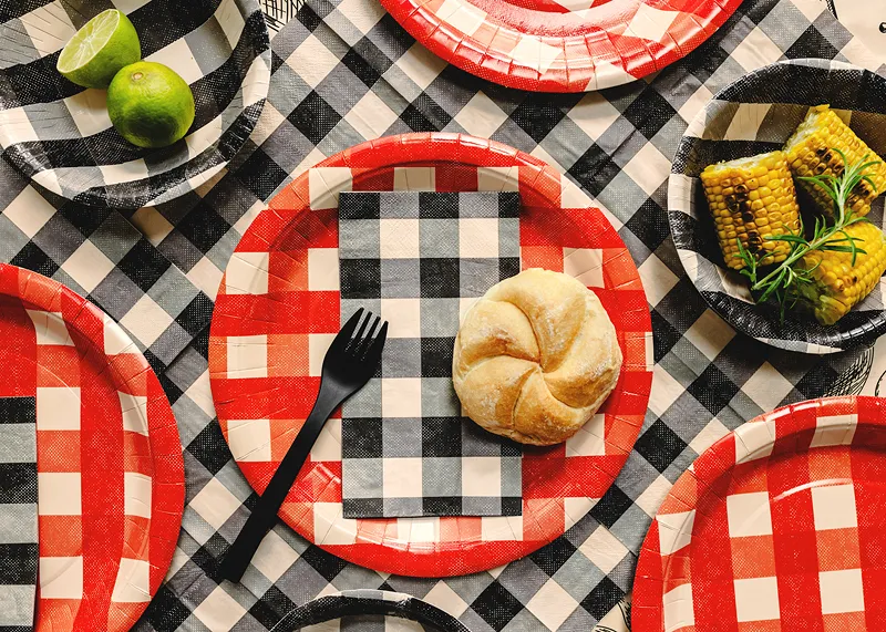 20 Guardanapos 33x40cm BBQ - Churrasco