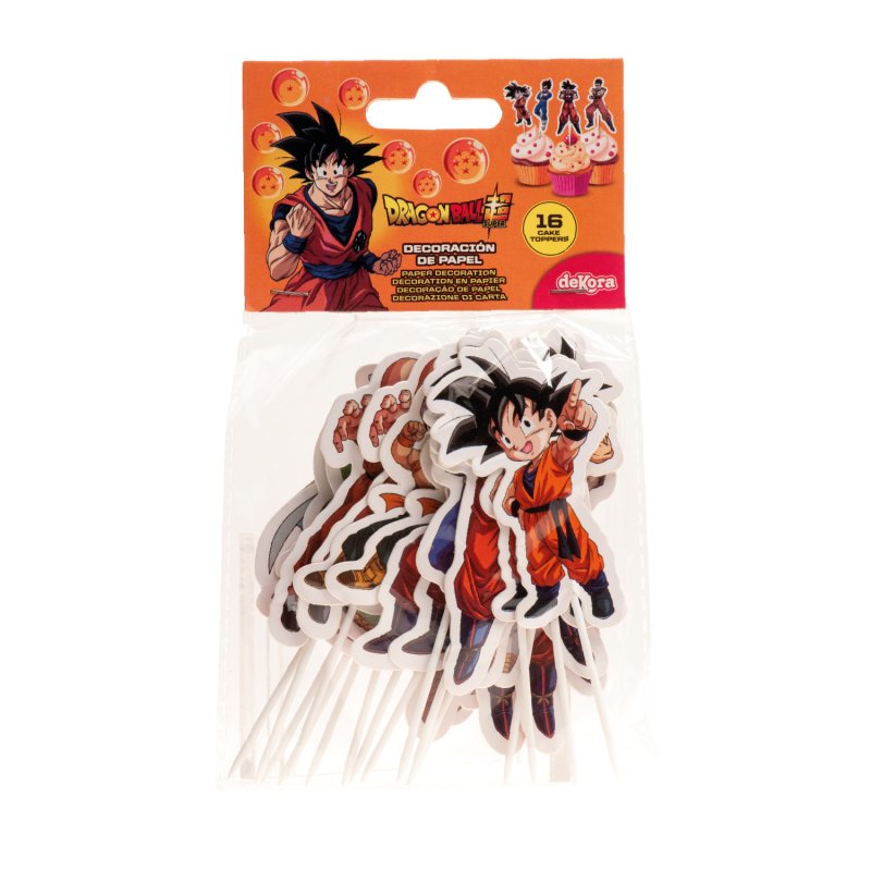16 Topos de Bolo Dragon Ball