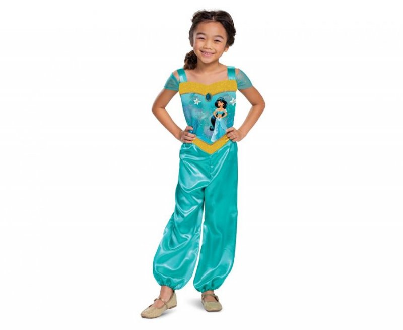 Fato Bela (Aladino - Princesas Disney) Jasmine Idade 7-8