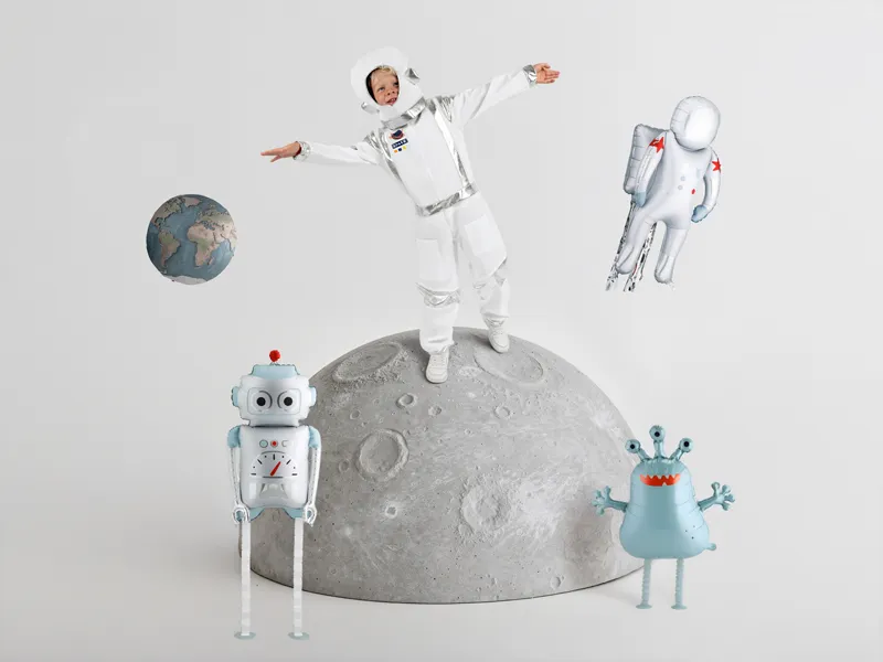 Balão Foil 58x60cm Alien