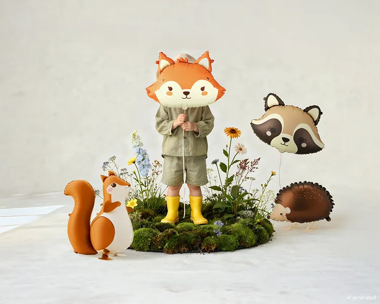 Balão Foil 58x36cm Ouriço