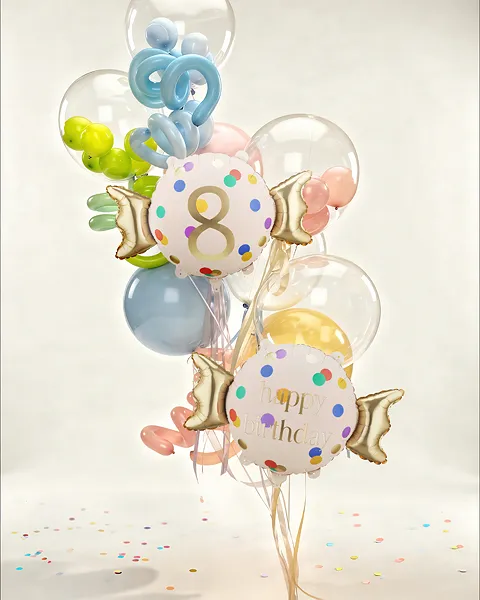 Balão Foil 61x37cm Candy nº8