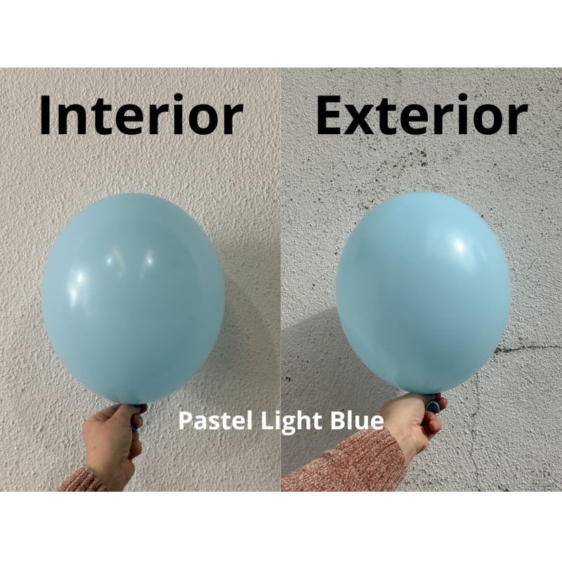 1 Balão Latex 40'' (100cm) Pastel Light Blue