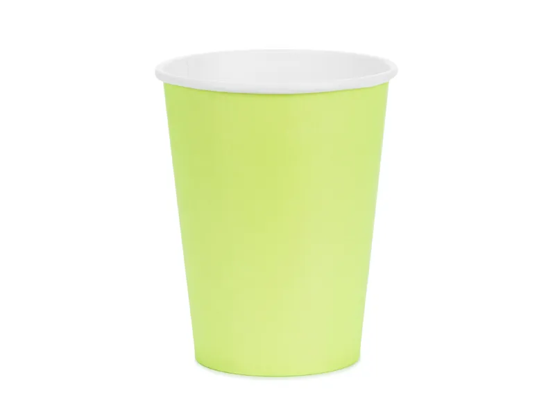 6 Copos 250ml Verde Lima
