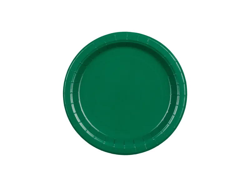 6 Pratos 18cm Verde Escuro