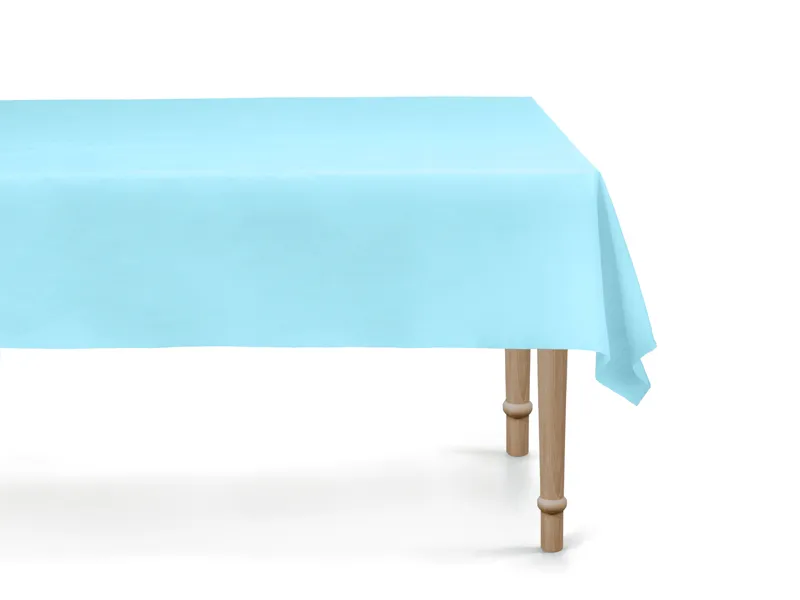Toalha de mesa 137x183cm Azul Claro