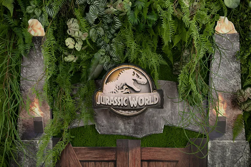 Balão Foil 45x37cm Jurassic World Logo