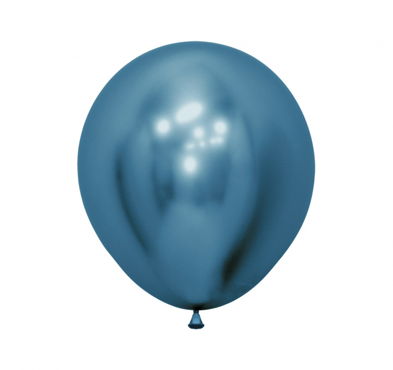 15 Balões latex R18 (45cm) - Reflex Blue - 940