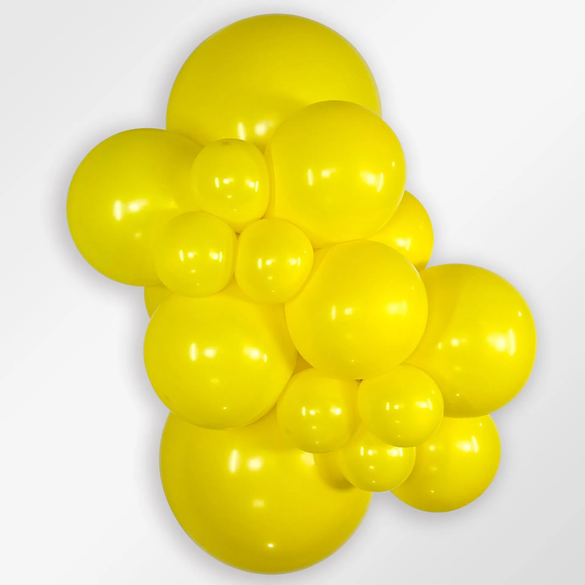 50 Balões latex R12 (30cm) - Yellow - 020