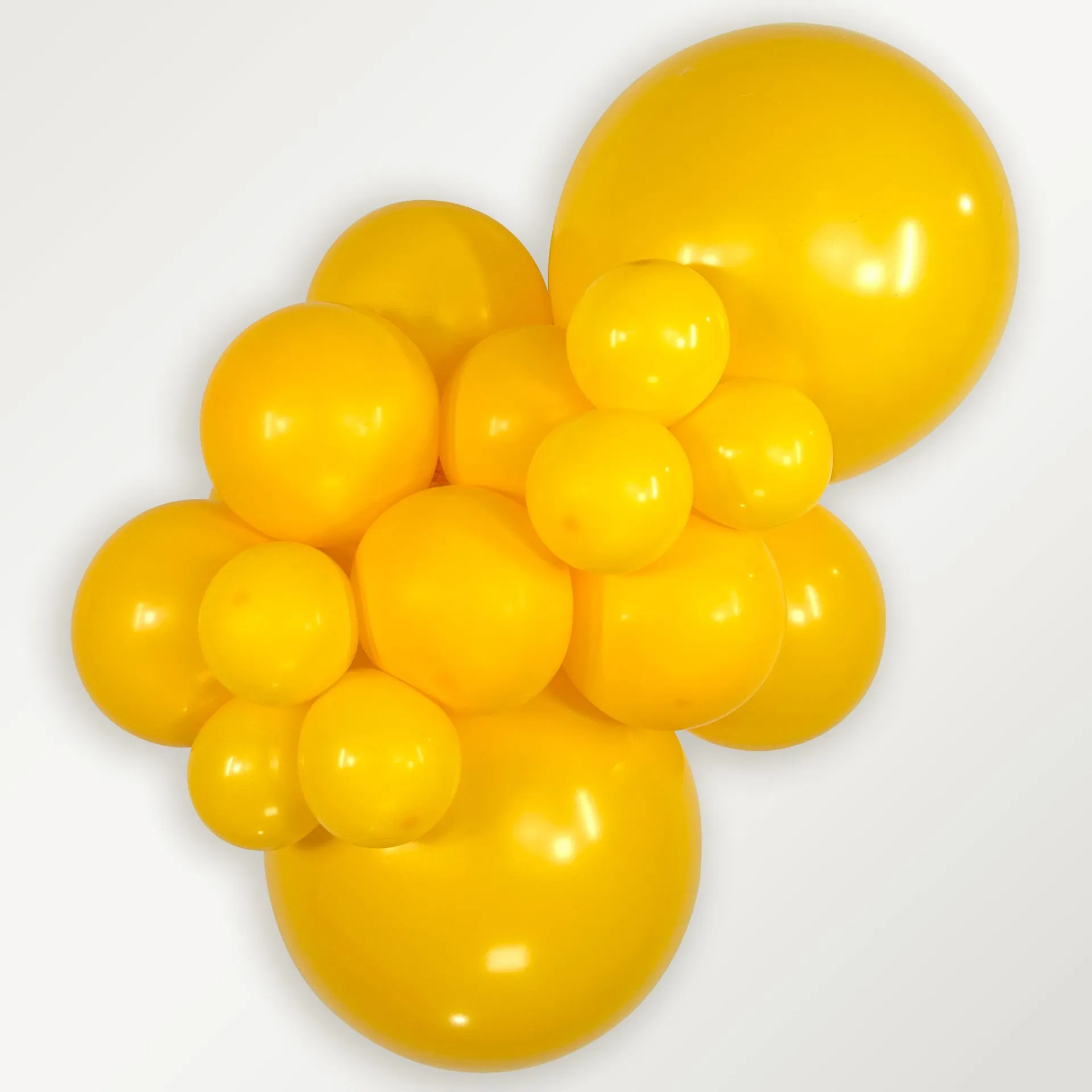 100 Balões latex R5 (12cm) - Honey Yellow - 021