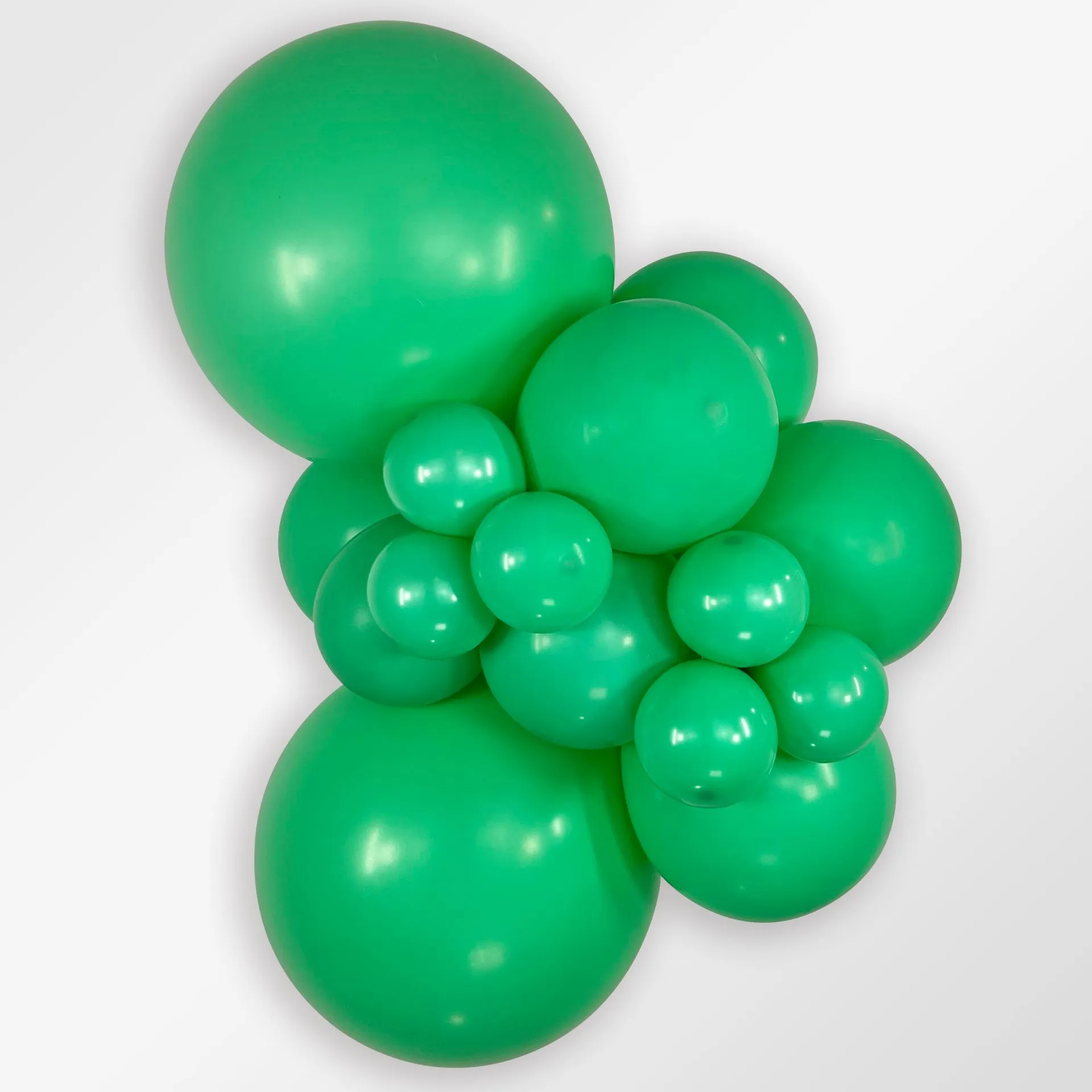 15 Balões latex R18 (45cm) - Green - 030