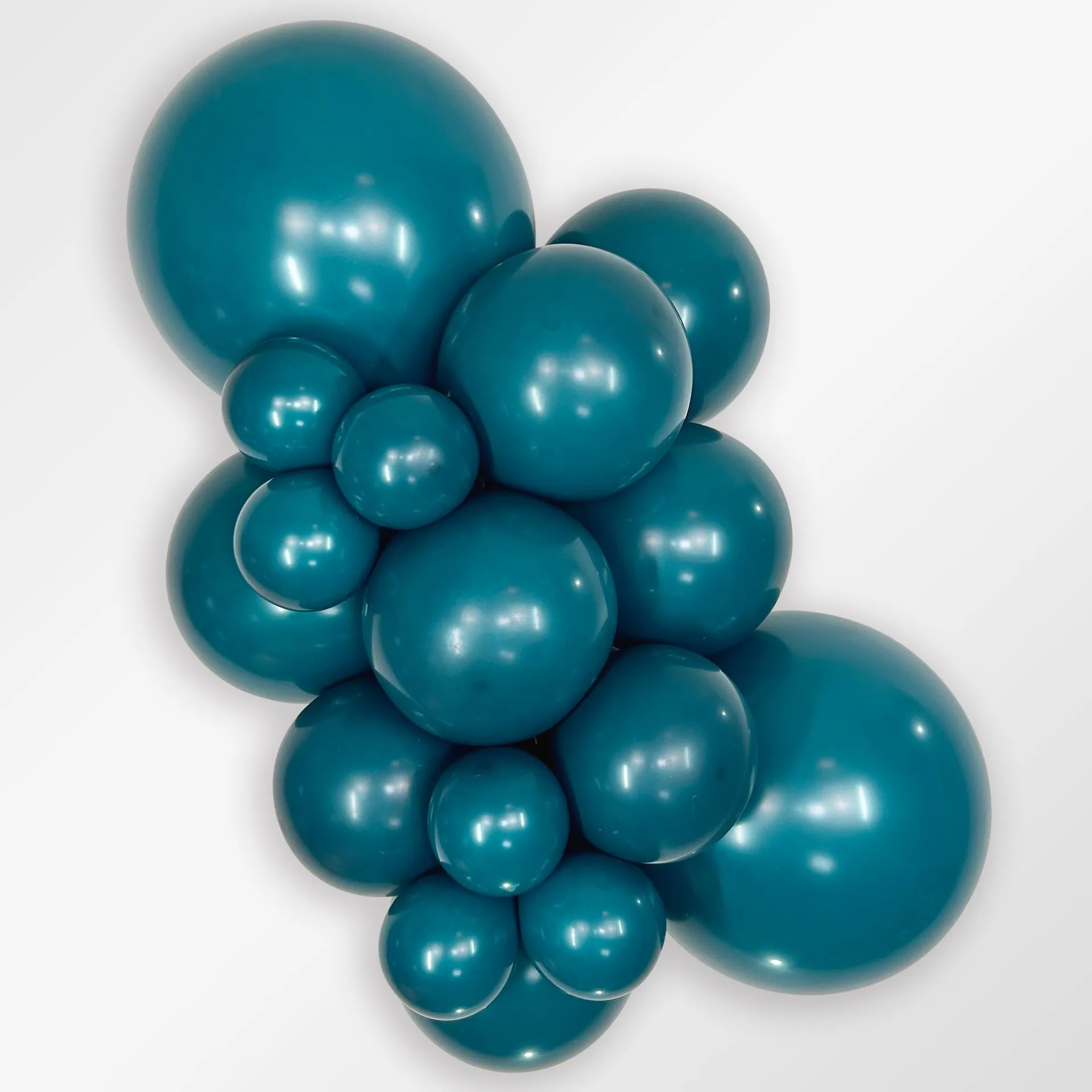 12 Balões latex R12 (30cm) - Deep Teal - 035