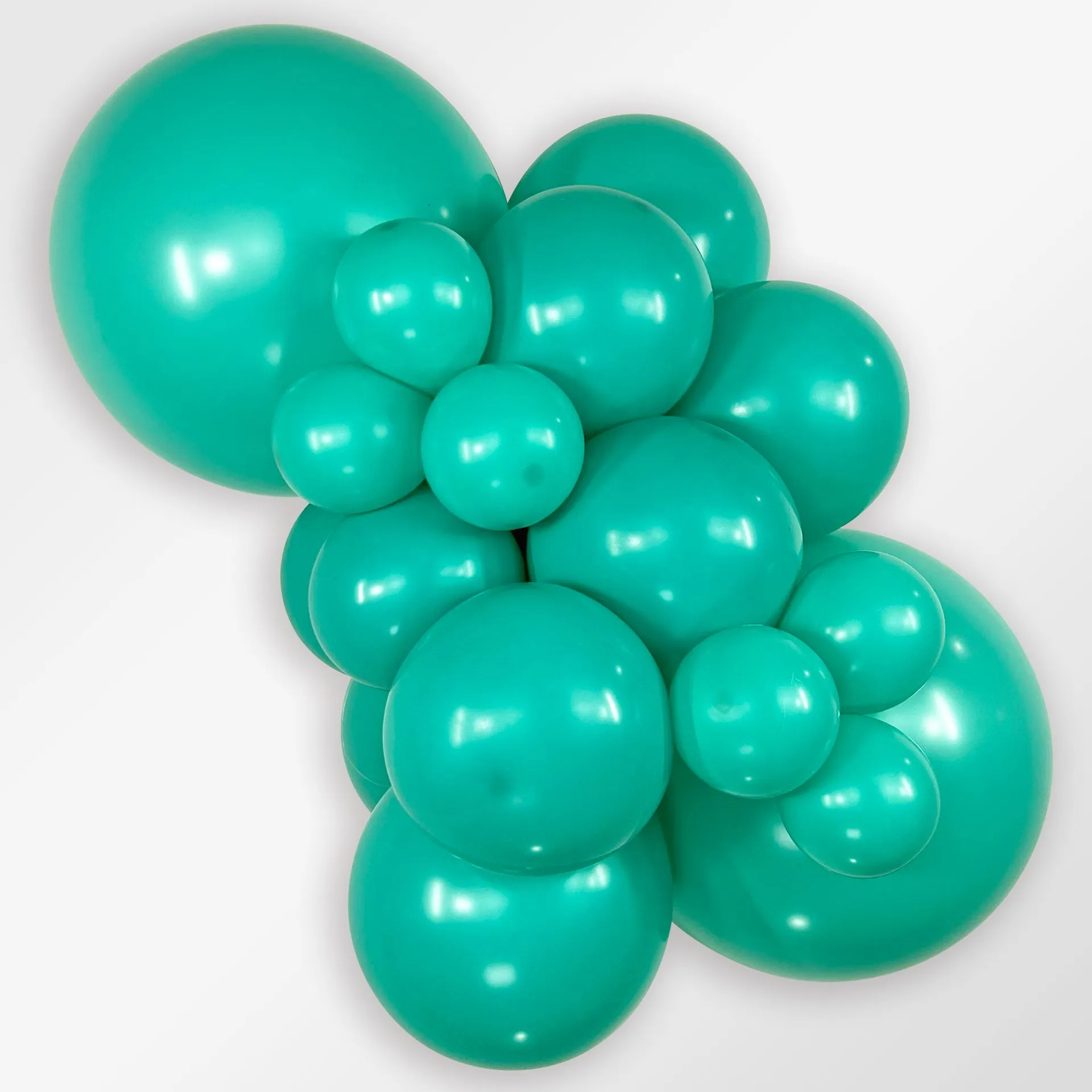 50 Balões latex R12 (30cm) - Aquamarina - 037