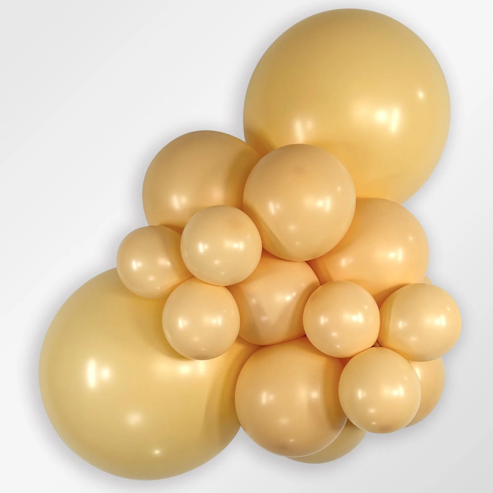 15 Balões latex R18 (45cm) - Blush - 060