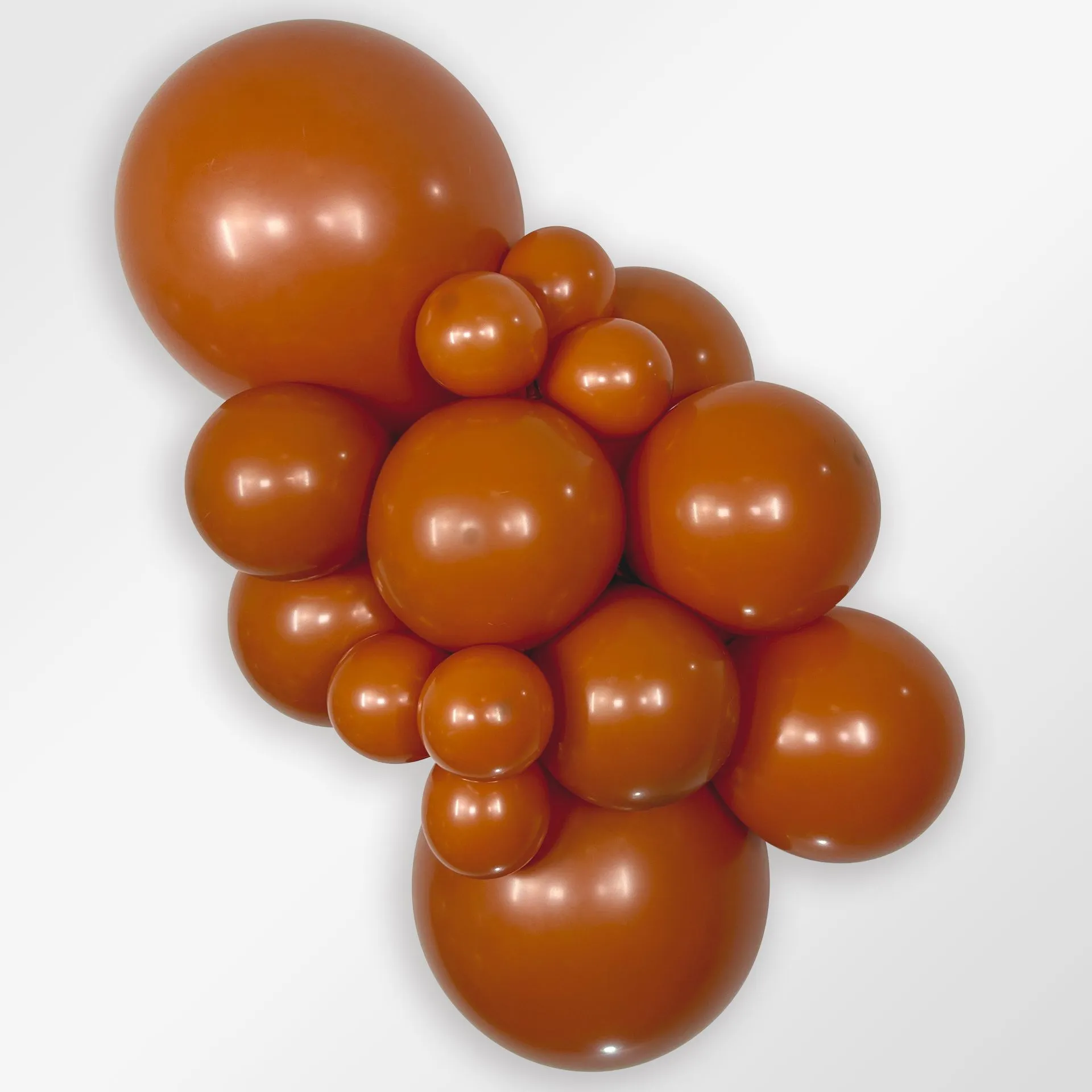 10 Balões latex R24 (60cm) - Sunset Orange - 062