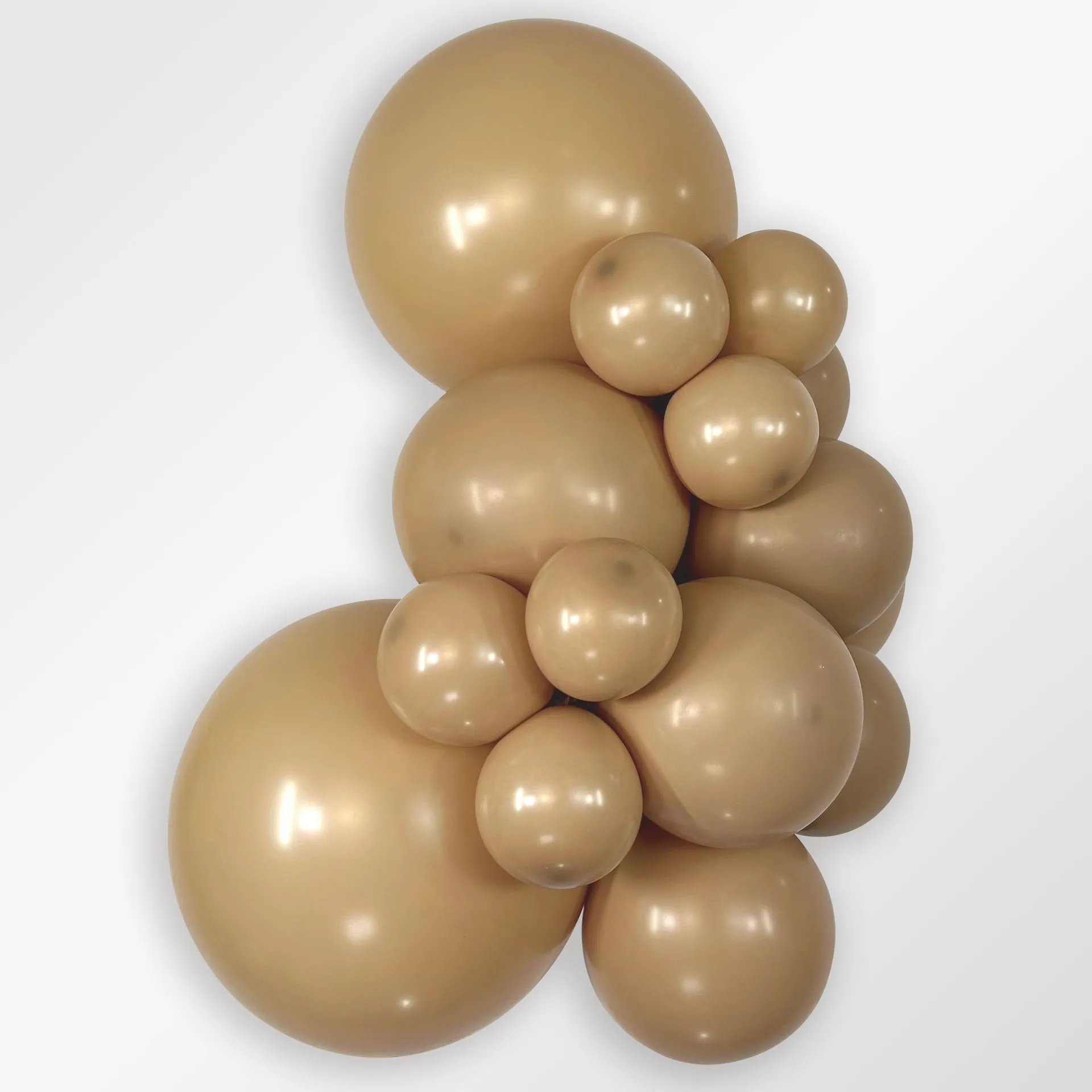 10 Balões latex R24 (60cm) - Latte - 073