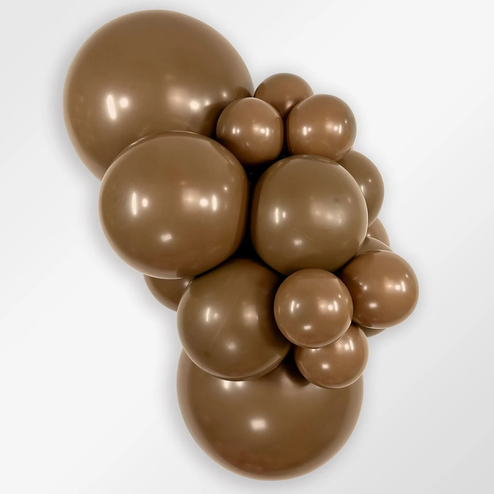 100 Balões latex R5 (12cm) - Coffee - 074
