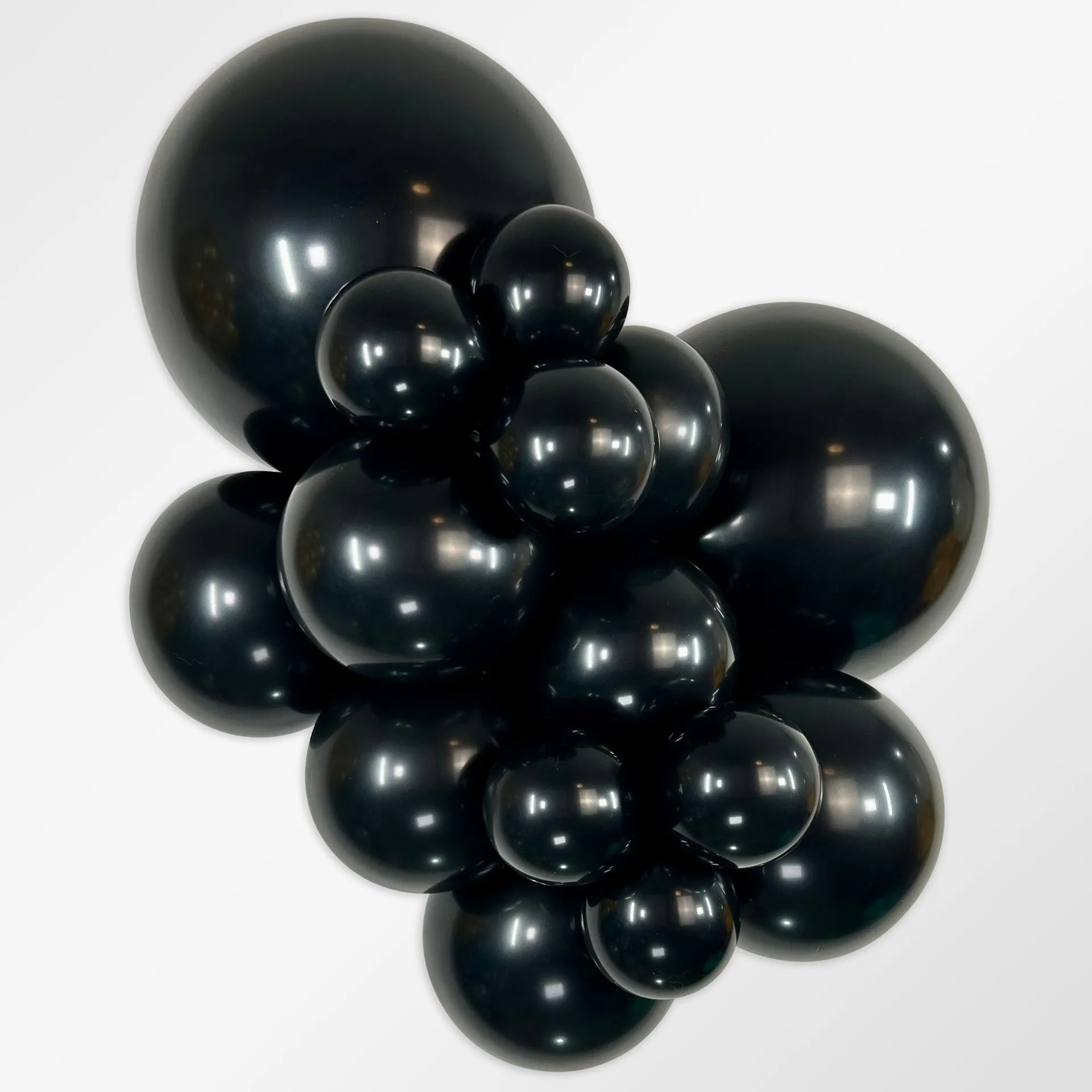 50 Balões latex R12 - Black - 080