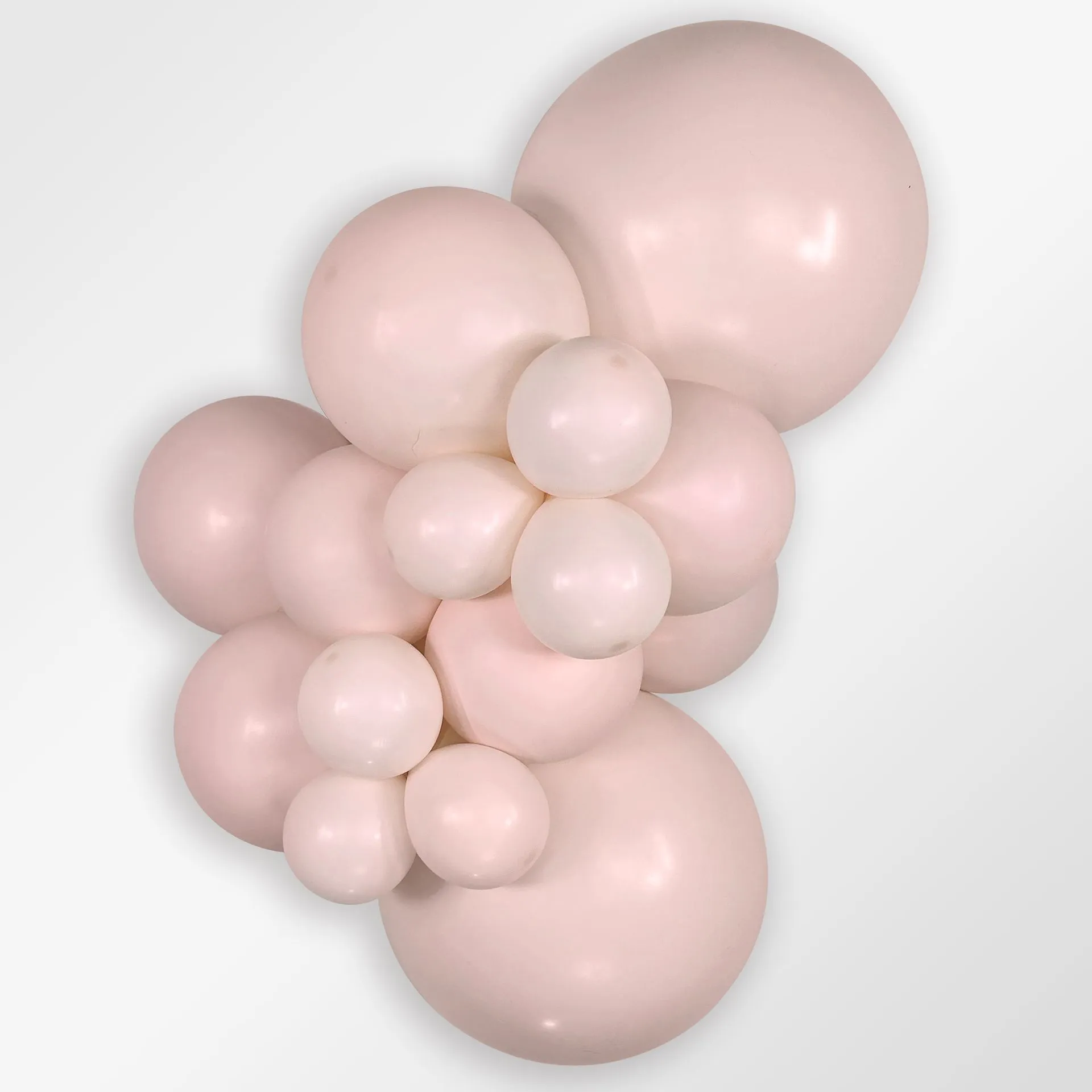 100 Balões latex R5 (12cm) - Pastel Matte Pink - 609