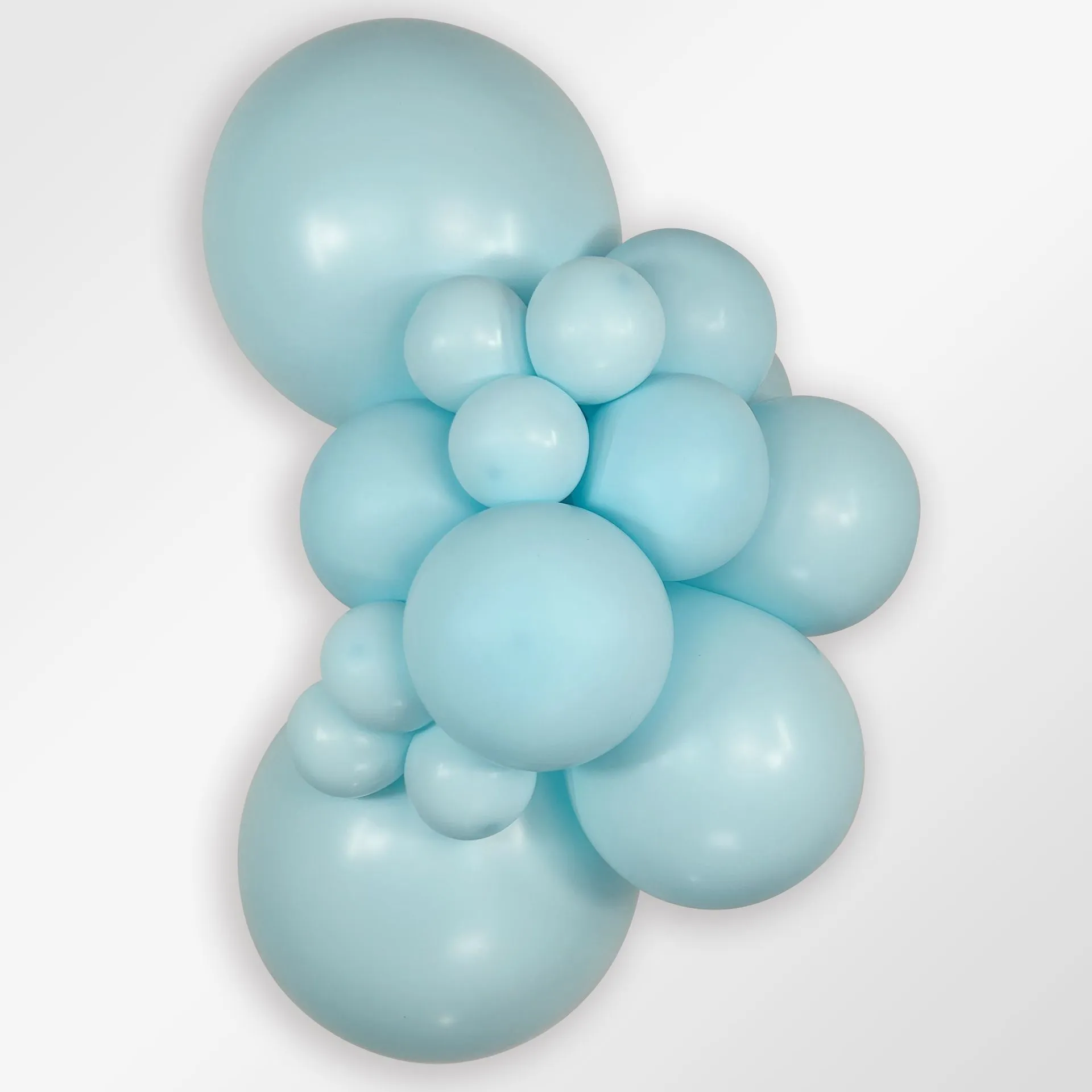 10 Balões latex R24 (60cm) - Pastel Matte Blue - 640
