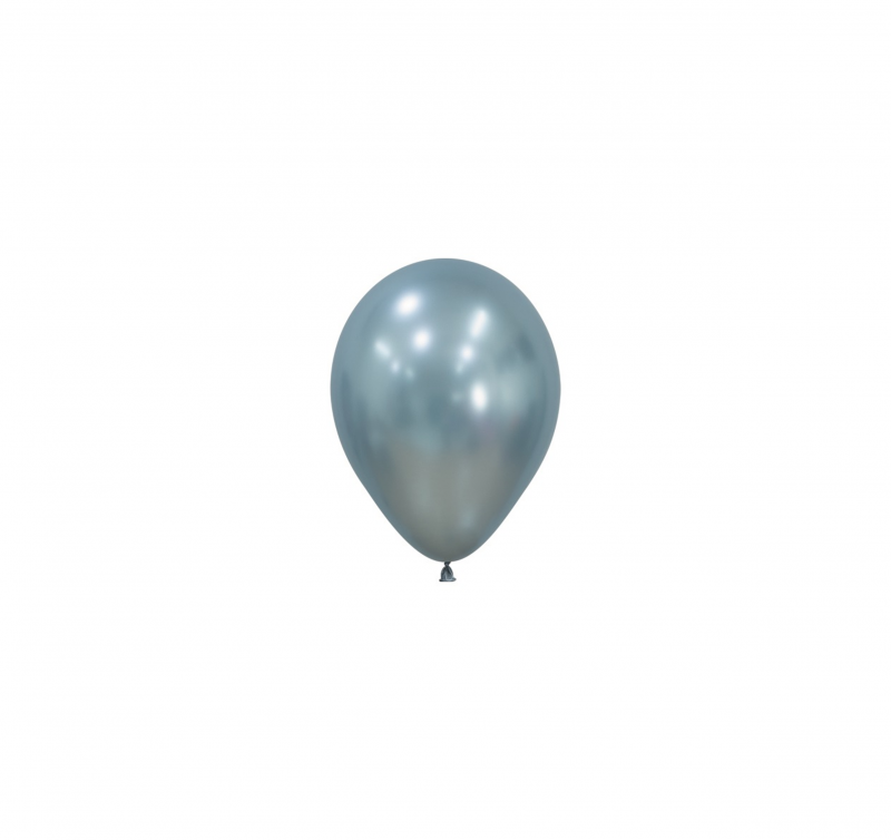 50 Balões latex R5 (12cm) - Silk Arctic Blue - 839