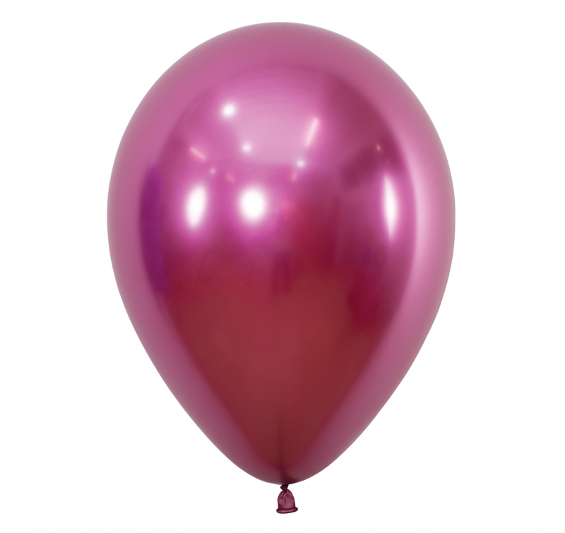50 Balões latex R12 (30cm) - Reflex Fuchsia - 912