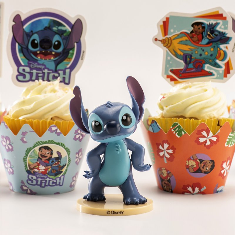 Decoração de Bolo 9cm Stitch