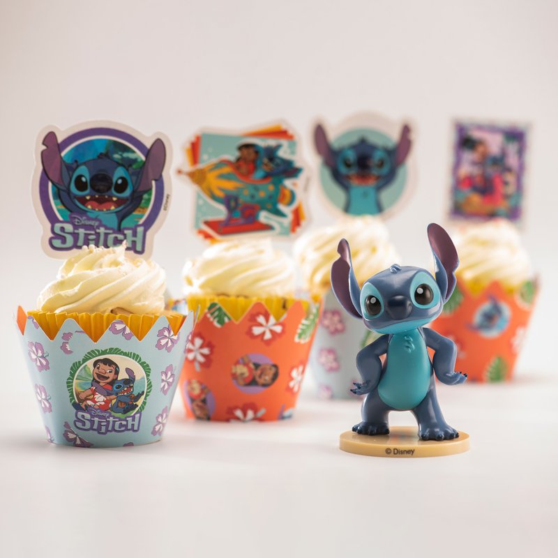 Decoração de Bolo 9cm Stitch