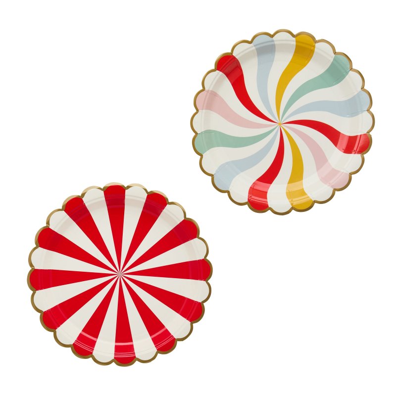8 Pratos Circo 
