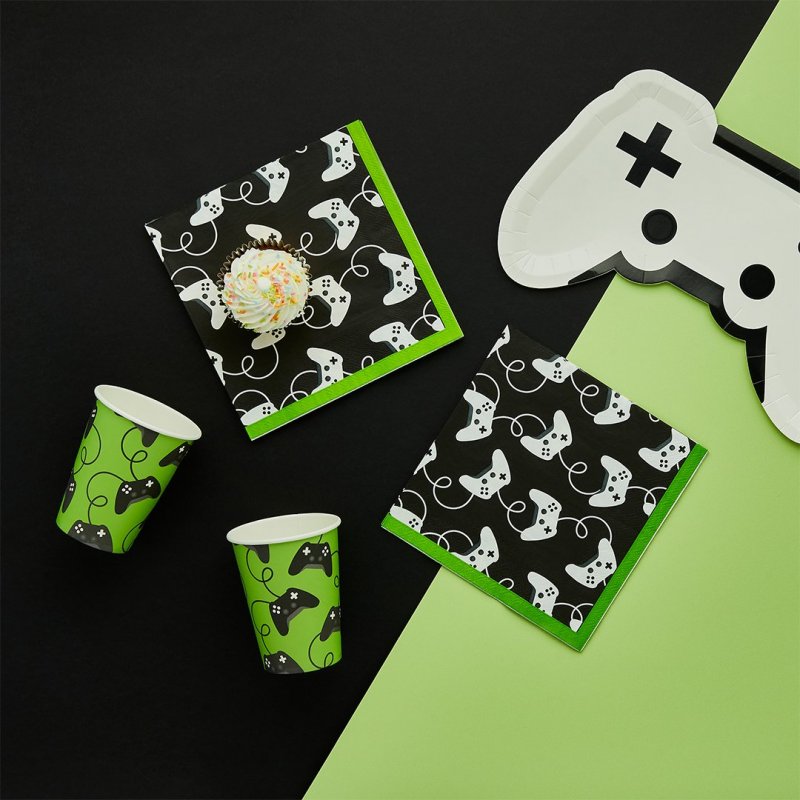 16 Guardanapos Game Controller - Gaming