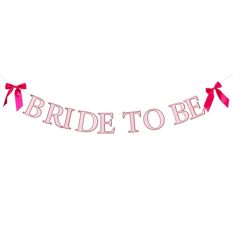 Grinalda 2m Bride to Be - Pink Bows
