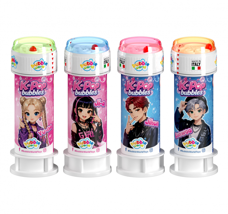 36 Bolas de Sabão 60ml KPop Demon Hunters