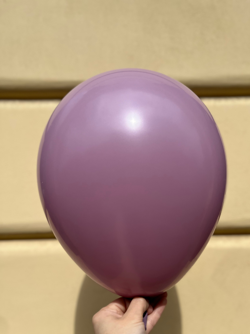10 Balões latex R24 (60cm) - Pastel Dusk Lavender - 150