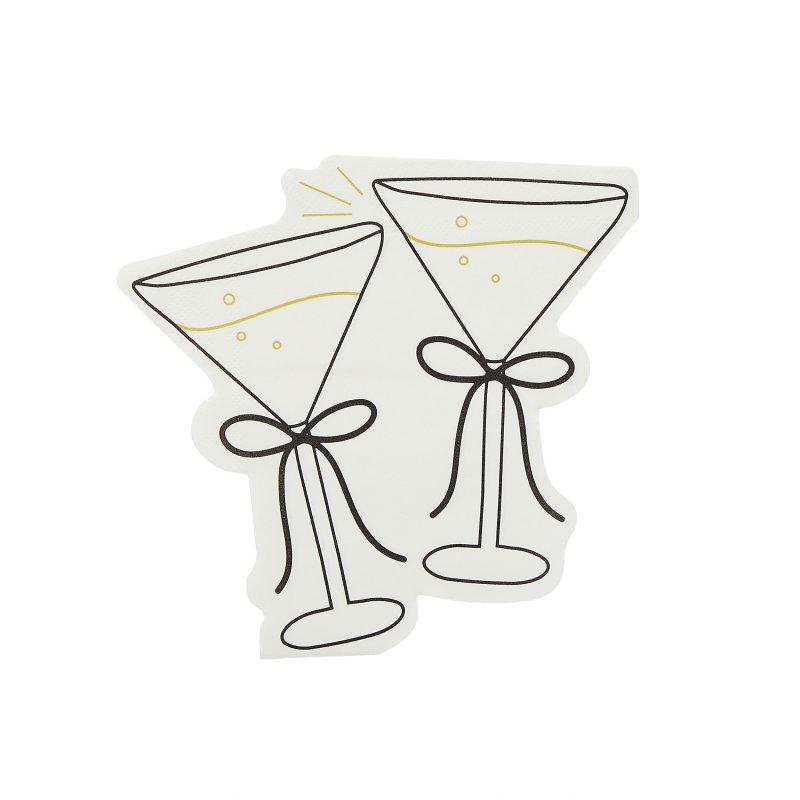 16 Guardanapos Cocktail 16,5x15,3cm
