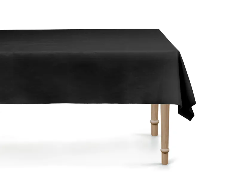 Toalha de mesa 137x183cm Preto