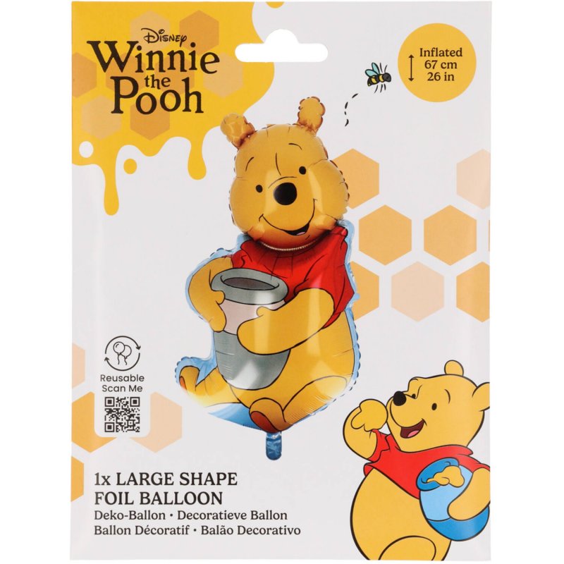 Balão Foil 48x67cm Winnie The Pooh
