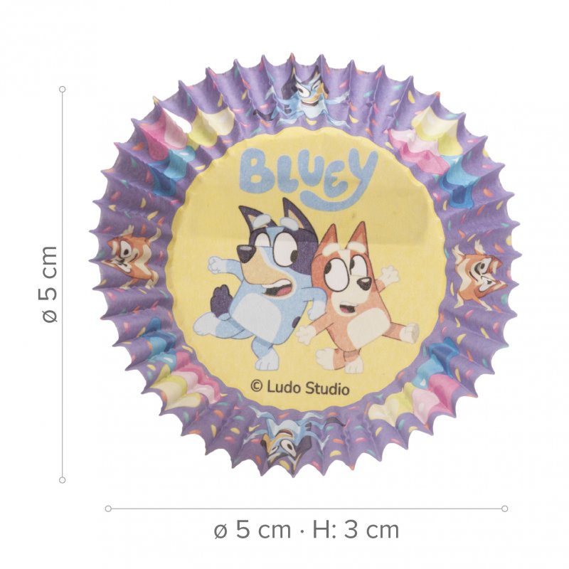 25 Formas Cupcake Bluey e Bingo