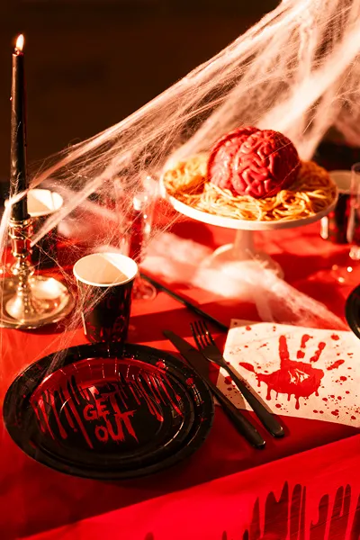 6 Pratos 18cm Get Out - Halloween