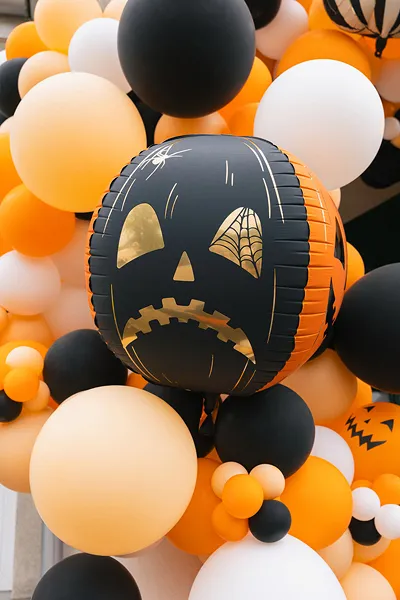 Balão Foil 50cm Scary Pumpkins - Halloween