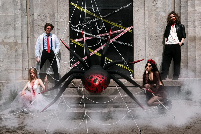 Balão Foil Standing 275x152cm Aranha XXL - Halloween